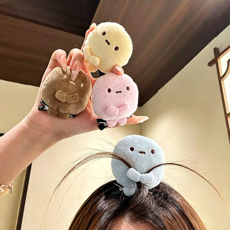 Hair Clips - 4 unidades de adorables pinzas para