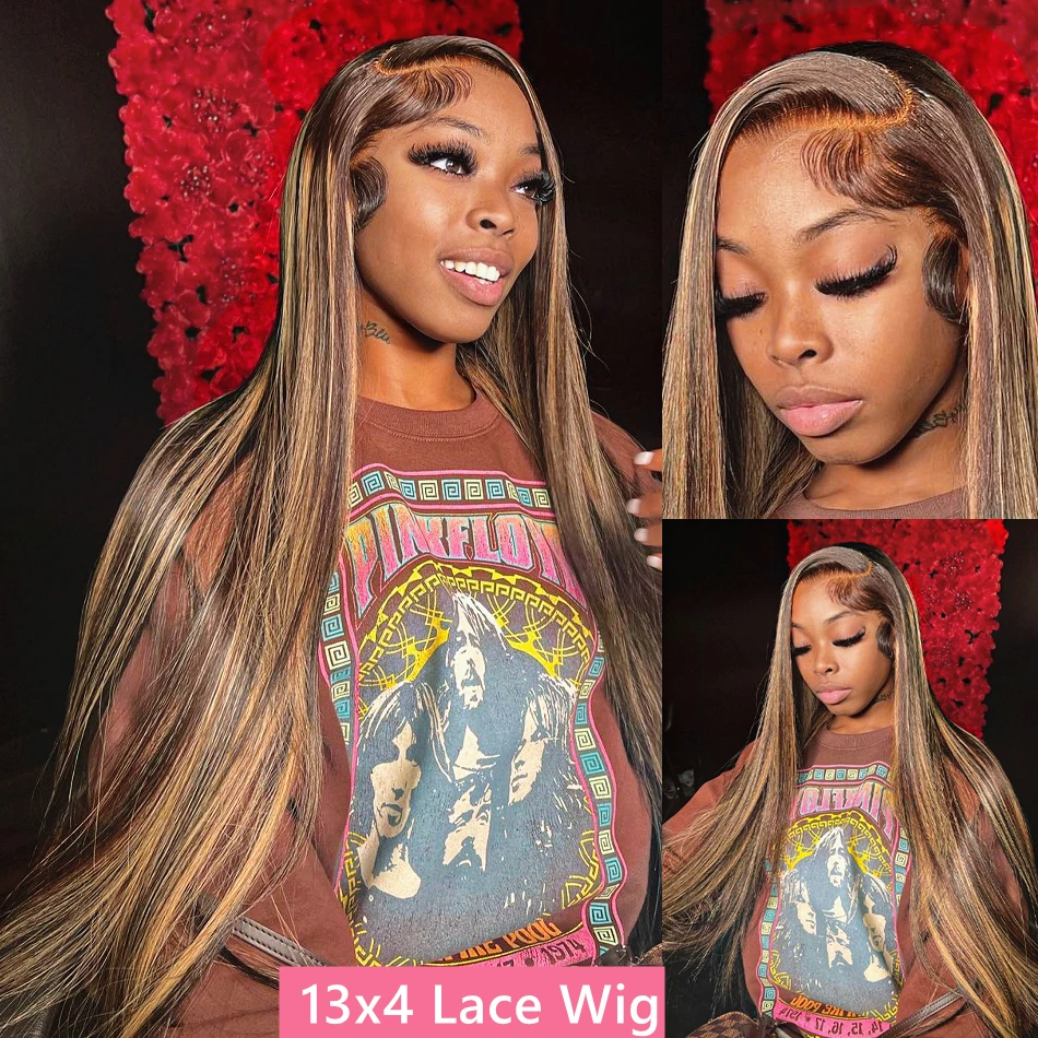 613 Blonde Body Wave Lace Front Wig - Peluca de cabello humano con encaje