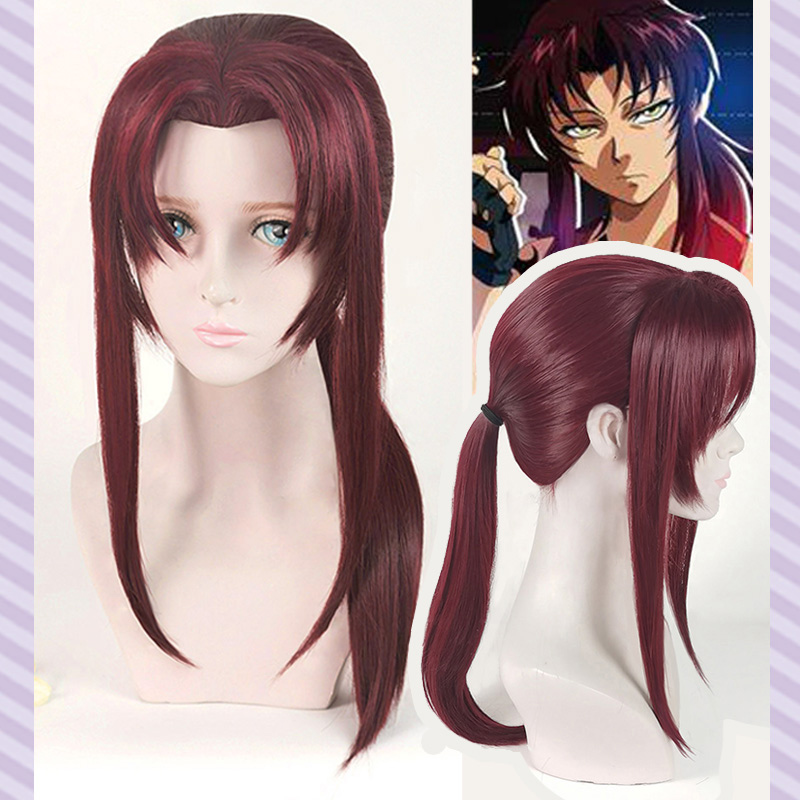 Synthetic Braided Wigs For Black Women - Nuevo BLACK LAGOON Rebecca Revy Cosplay