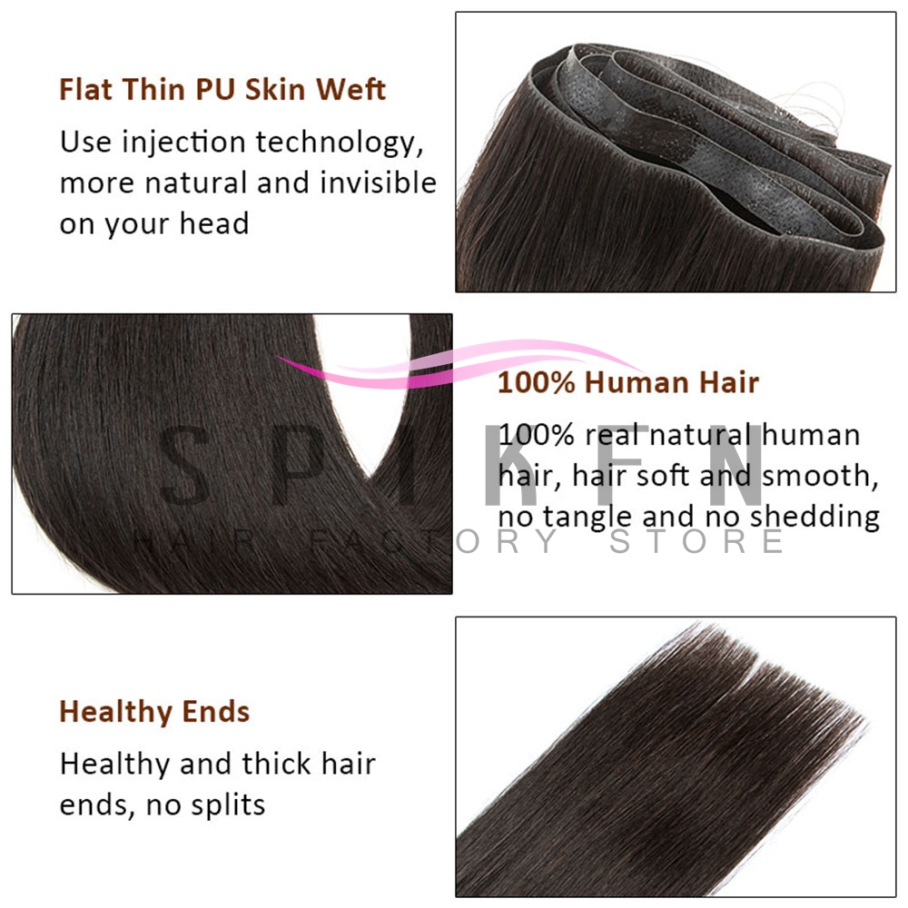 Extensiones de Cabello Humano  - Invisible Tape In Extensions Real Hair reseña y precio