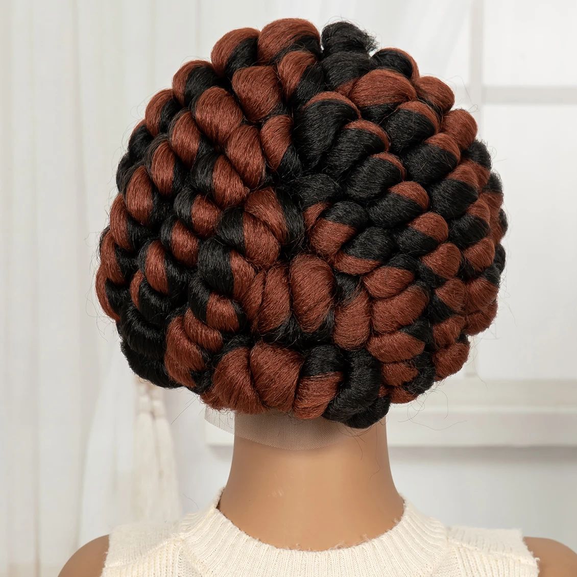 Pelucas trenzadas Cornrow, pel - Synthetic Braided Wigs For Black Women reseña y precio