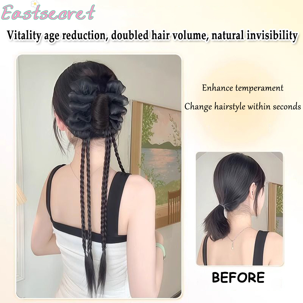 Pinza para el cabello con lazo - Claw Clip Messy Bun Hair Piece reseña y precio