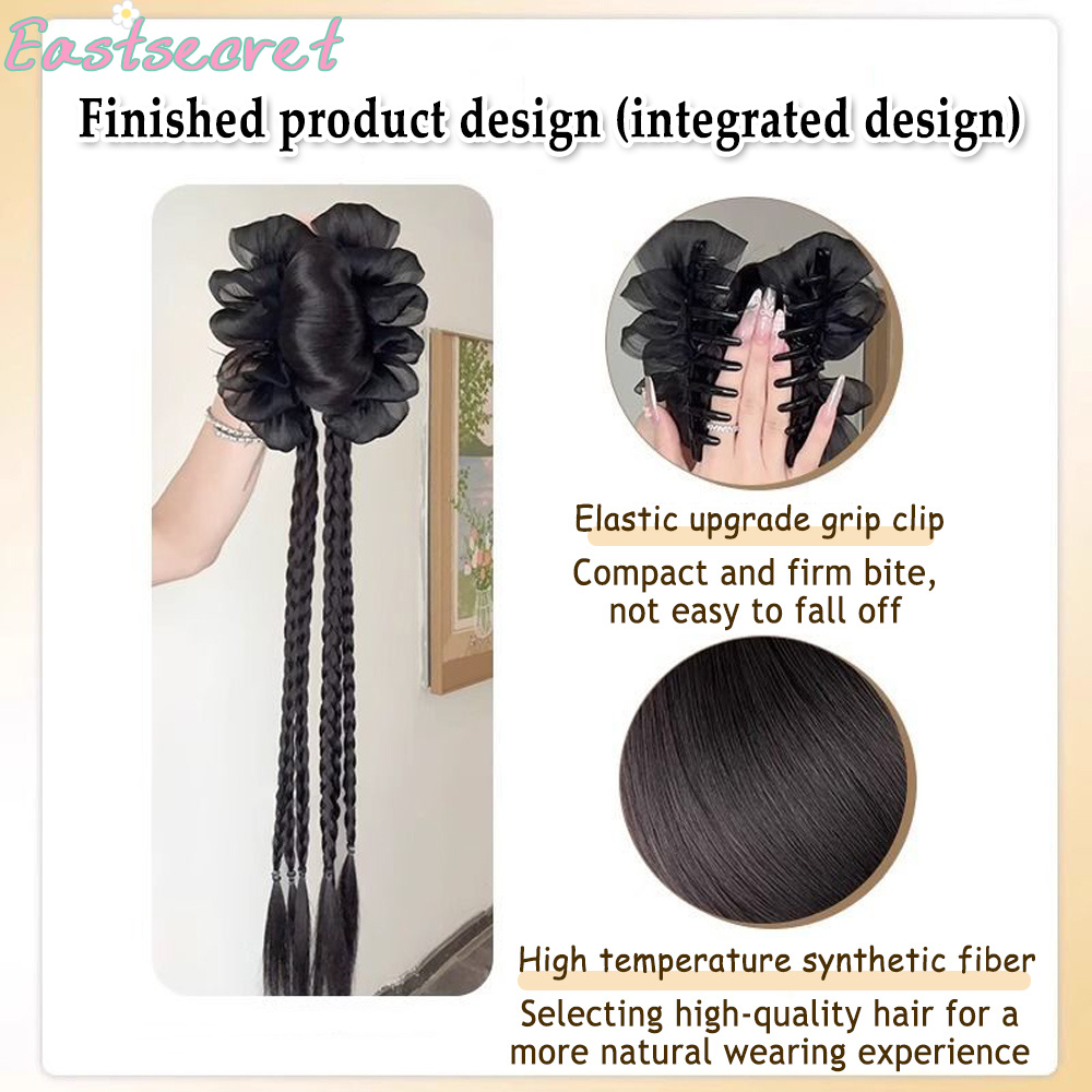 Pinza para el cabello con lazo - Claw Clip Messy Bun Hair Piece reseña y precio
