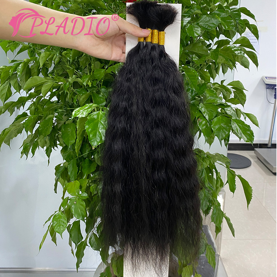 Extensiones de Cabello Humano  - Water Wave Bulk Human Hair For Braiding reseña y precio