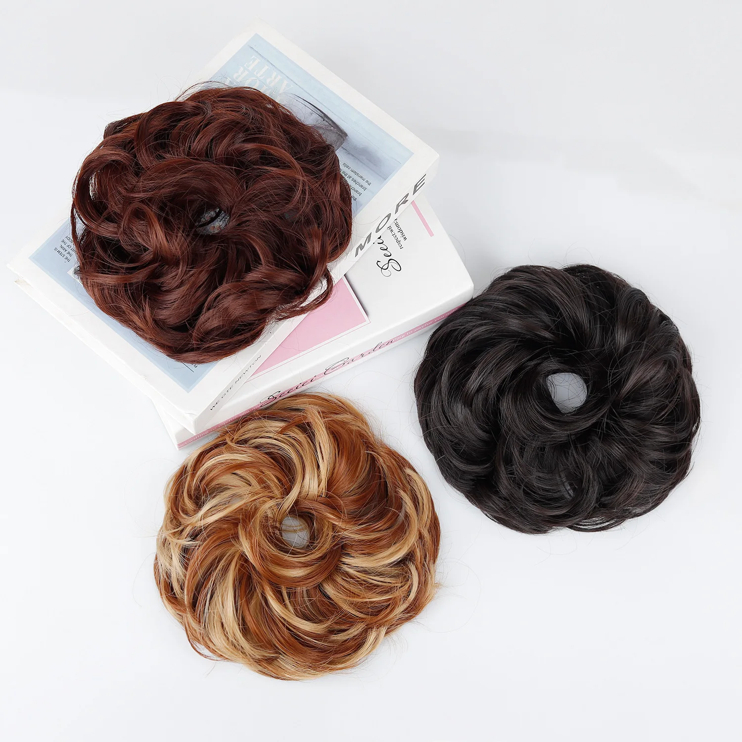 Elegante postizo para el cabel - Claw Clip Messy Bun Hair Piece reseña y precio