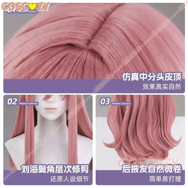 Peluca de Cosplay de Anime The - Synthetic Wigs reseña y precio