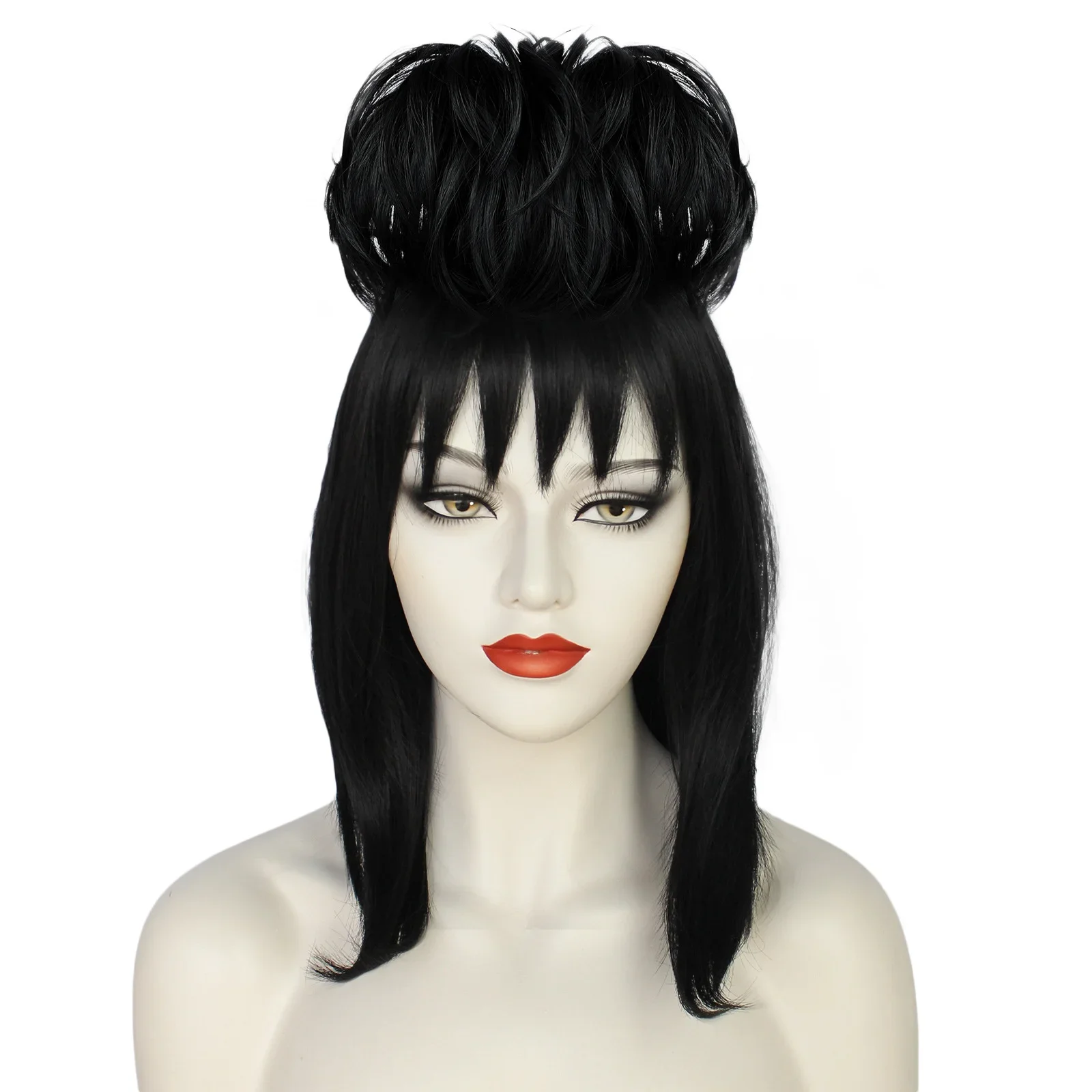 Peluca de Cosplay Lydia Deetz, - Synthetic Braided Wigs For Black Women reseña y precio